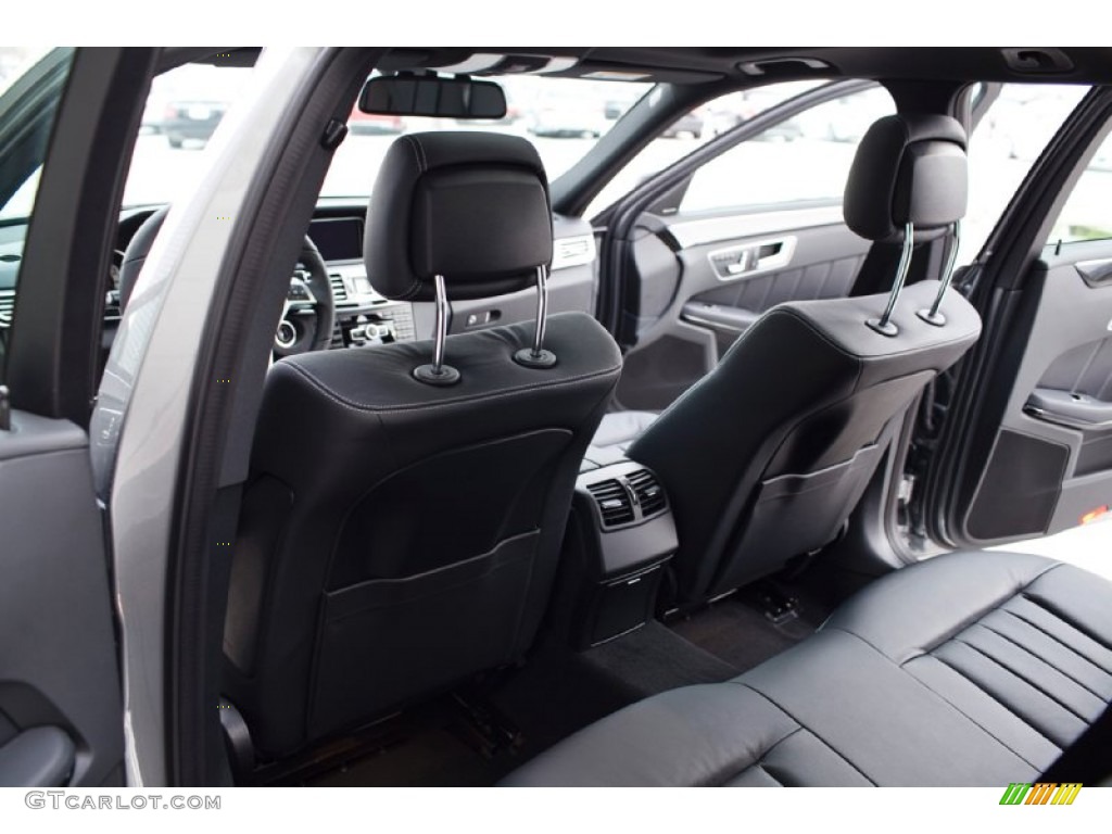 Black Interior 2015 Mercedes-Benz E 350 4Matic Wagon Photo #99601758
