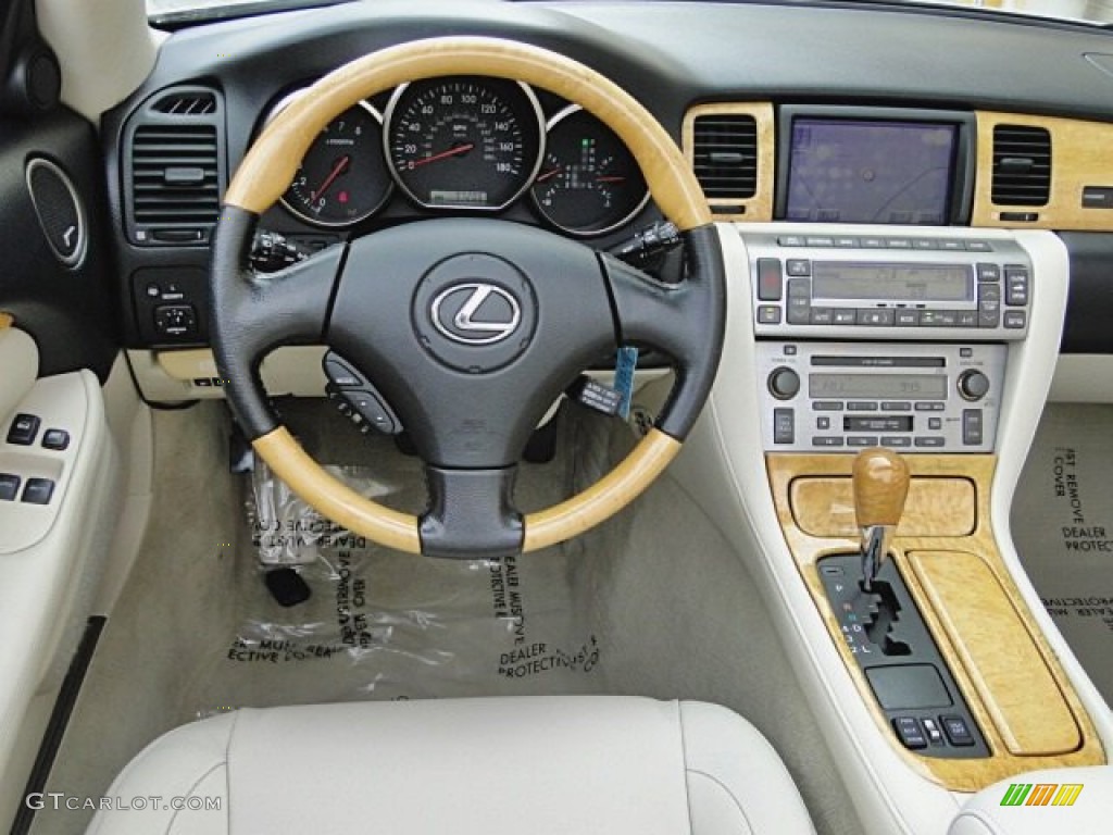 2004 SC 430 - Millennium Silver Metallic / Ecru photo #11