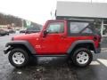 Flame Red - Wrangler X 4x4 Photo No. 2