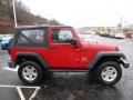 Flame Red - Wrangler X 4x4 Photo No. 6