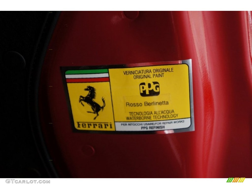 2013 F12berlinetta Color Code Rosso Berlinetta for Rosso Berlinetta (Red Metallic) Photo #99605169