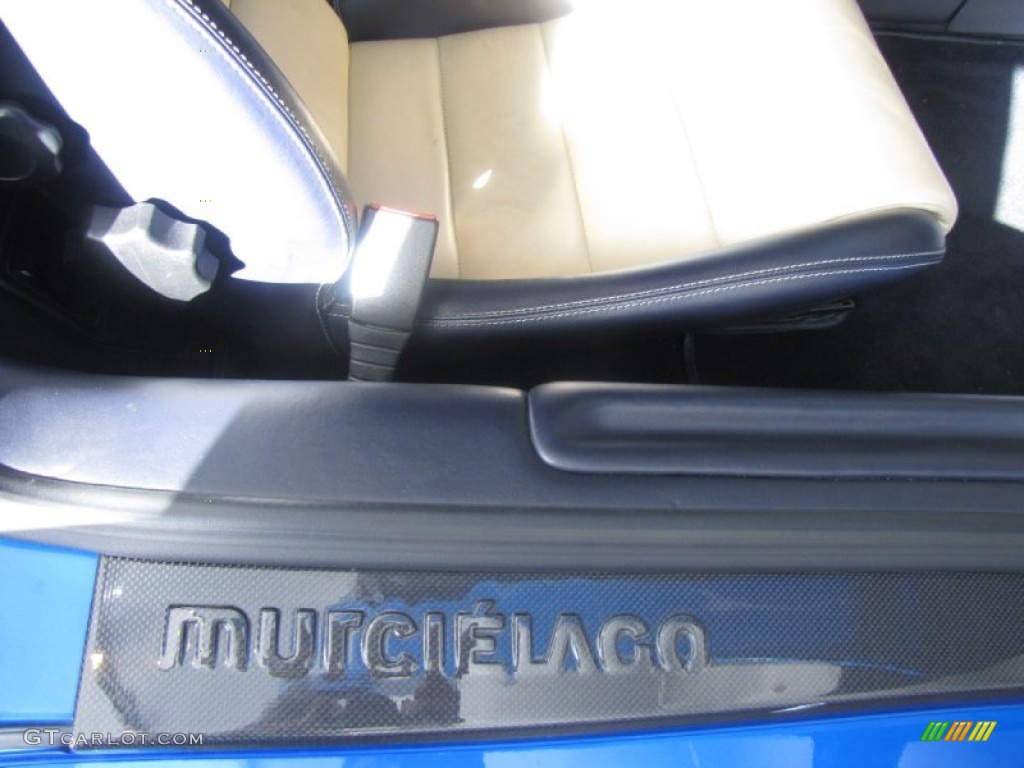 2006 Murcielago Roadster - Blu Nova (Blue Pearl) / Ivory/Blue Delphinus photo #21