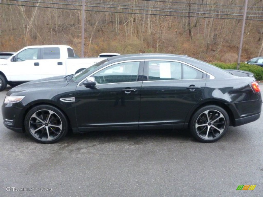 2014 Taurus Limited AWD - Tuxedo Black / Charcoal Black photo #9