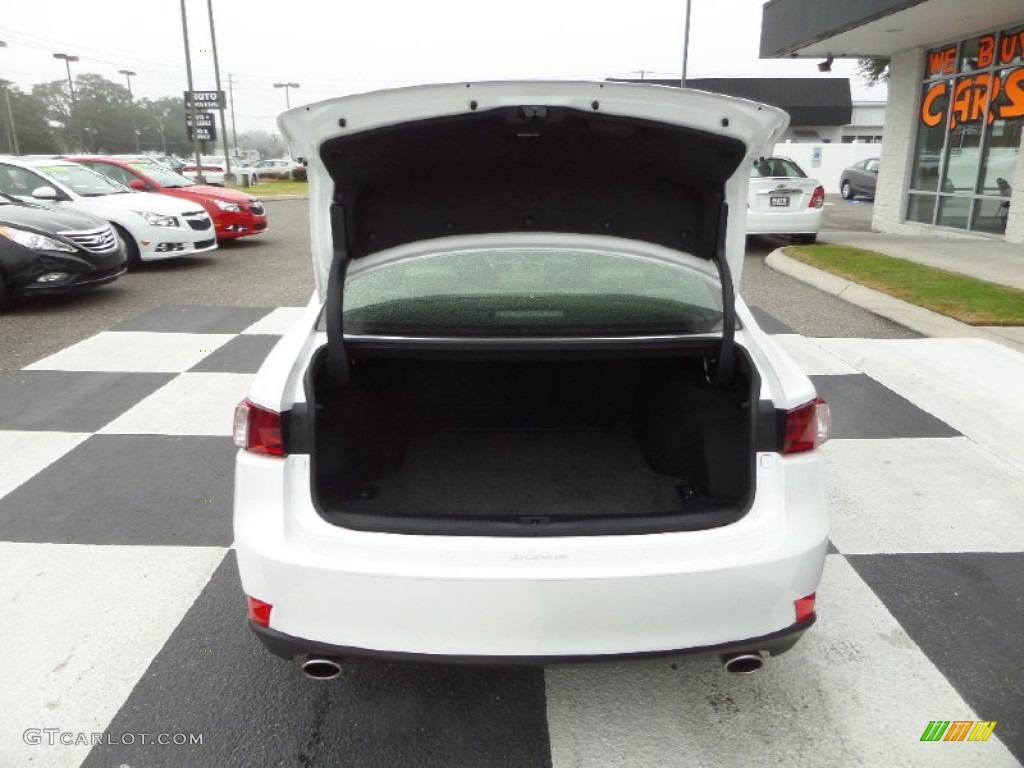 2014 IS 250 - Starfire Pearl / Light Gray photo #5