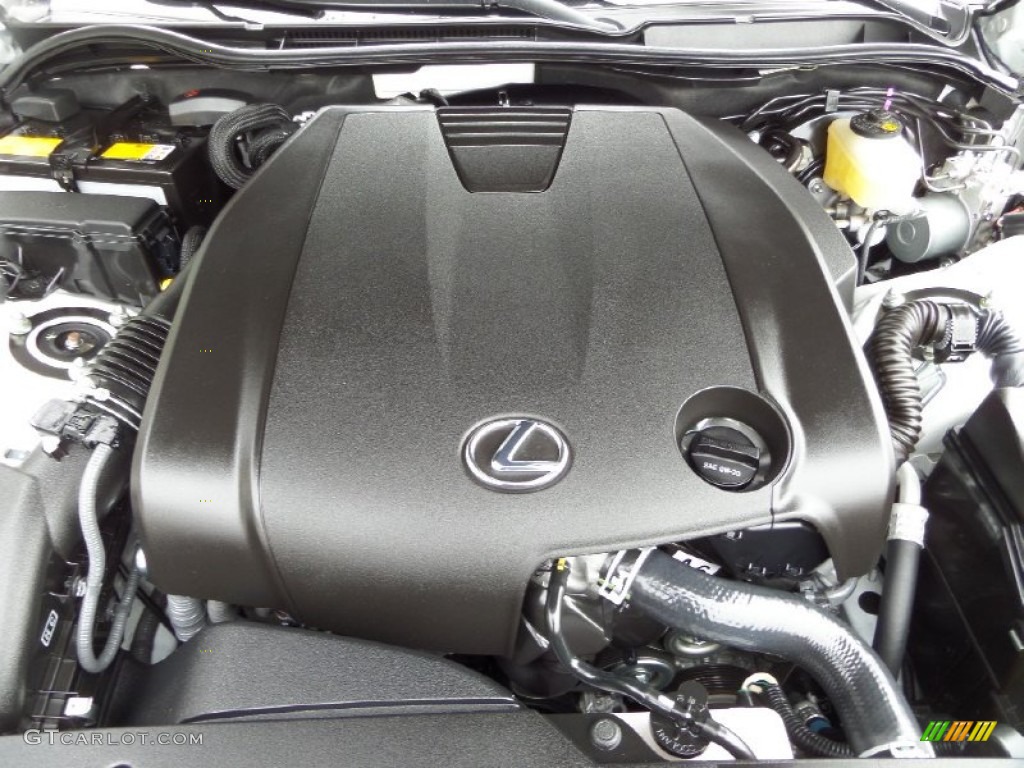 2014 IS 250 - Starfire Pearl / Light Gray photo #6