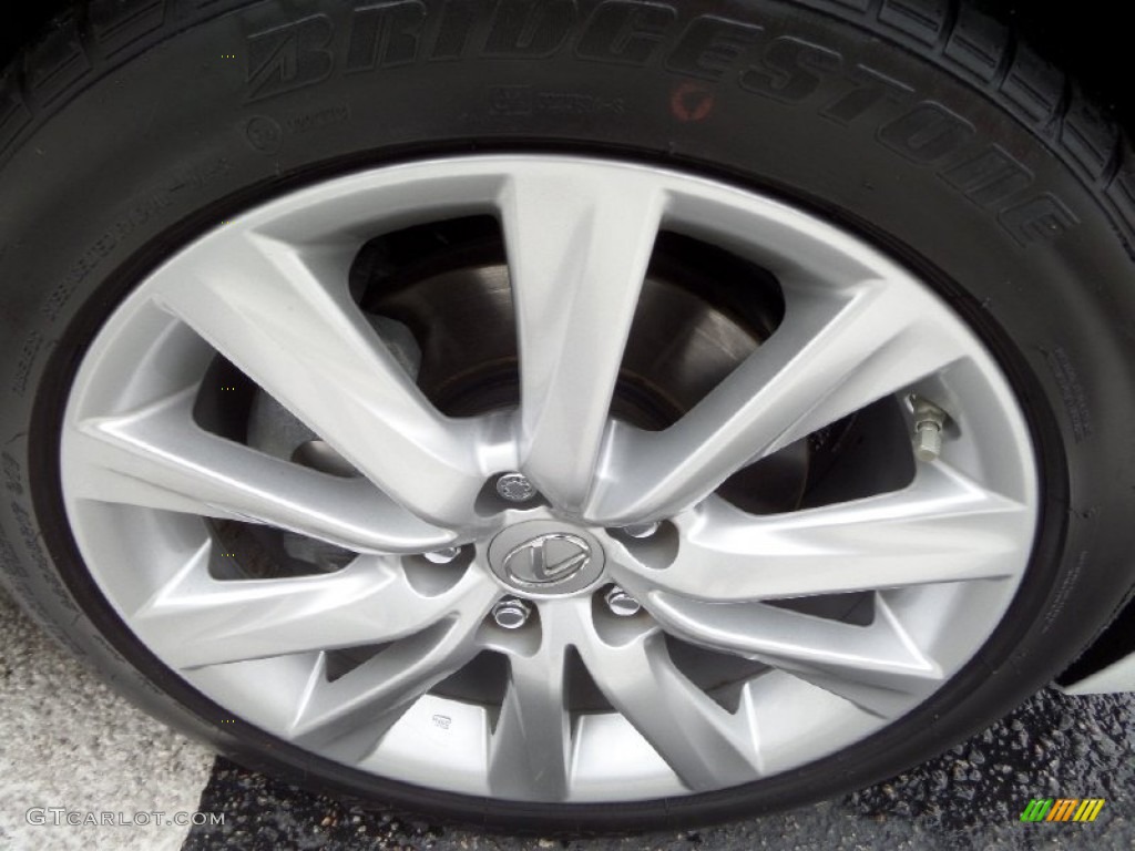 2014 IS 250 - Starfire Pearl / Light Gray photo #7