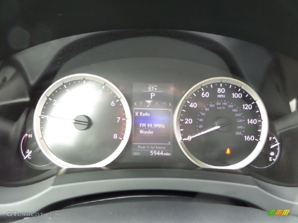 2014 IS 250 - Starfire Pearl / Light Gray photo #17