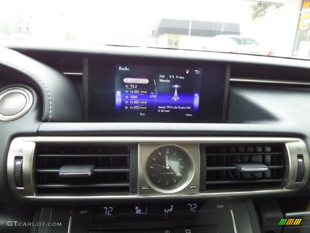 2014 IS 250 - Starfire Pearl / Light Gray photo #18