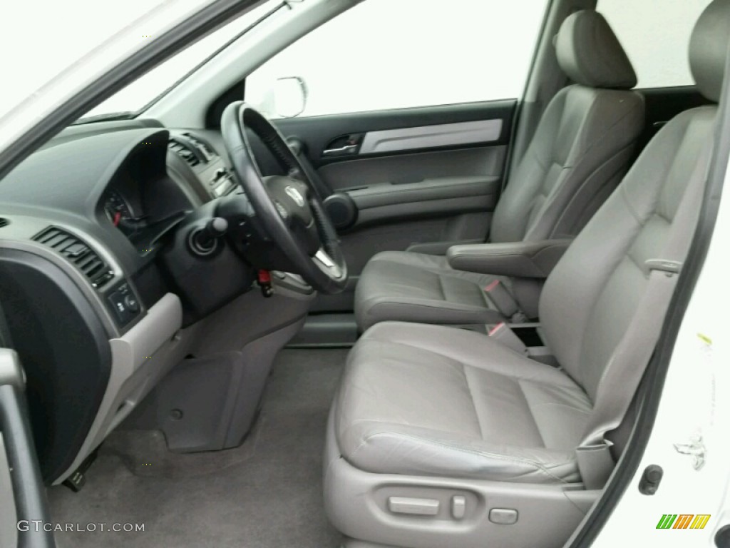 2011 CR-V EX-L 4WD - Taffeta White / Black photo #15