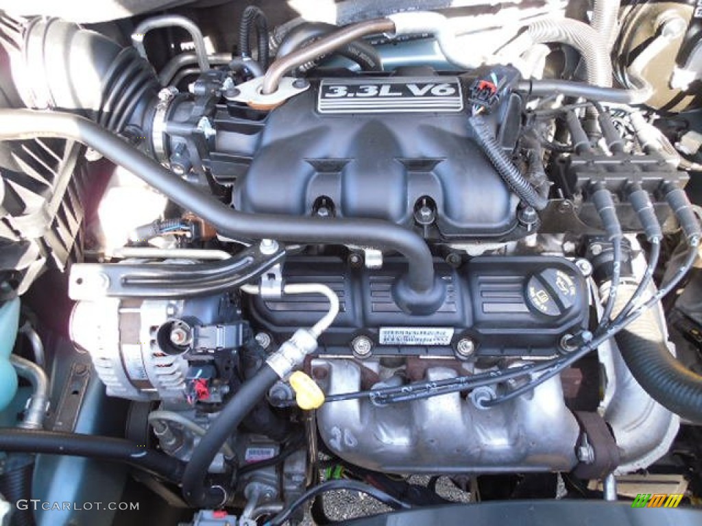 2008 Chrysler Town & Country LX Engine Photos