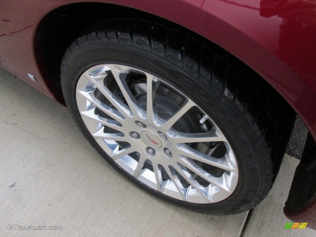 2007 Corvette Coupe - Monterey Red Metallic / Ebony photo #7
