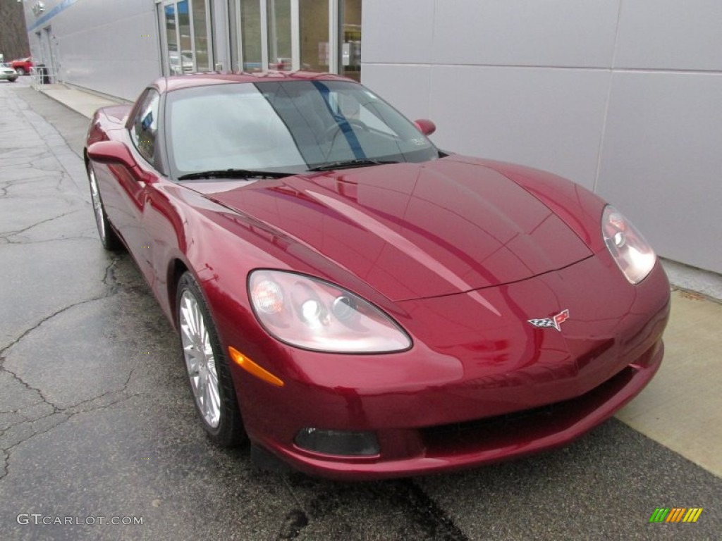 Monterey Red Metallic 2007 Chevrolet Corvette Coupe Exterior Photo #99610524
