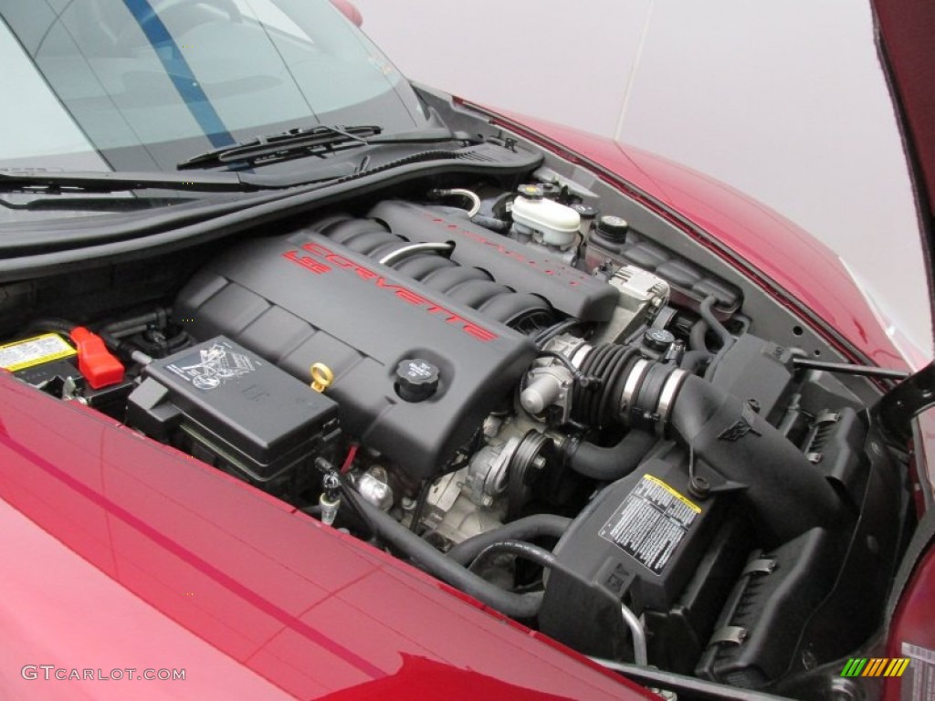 2007 Corvette Coupe - Monterey Red Metallic / Ebony photo #14