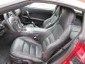 Ebony Front Seat Photo for 2007 Chevrolet Corvette #99610728