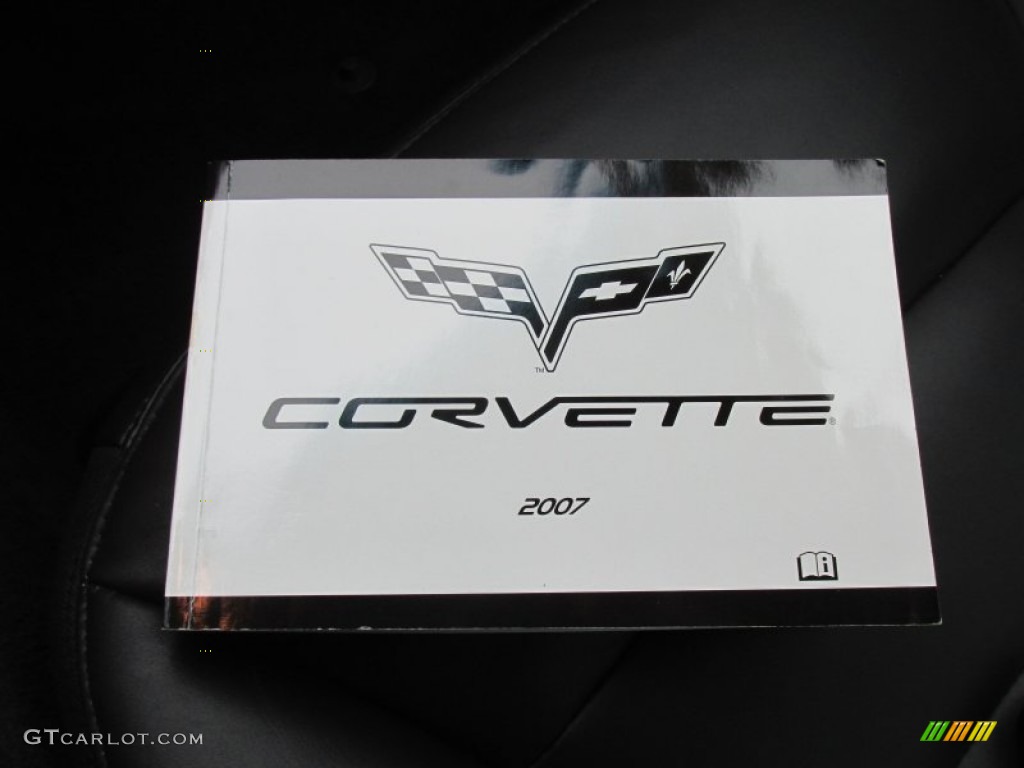 2007 Corvette Coupe - Monterey Red Metallic / Ebony photo #30
