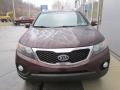 2011 Dark Cherry Kia Sorento LX AWD  photo #12