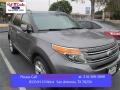 2014 Sterling Gray Ford Explorer Limited  photo #1