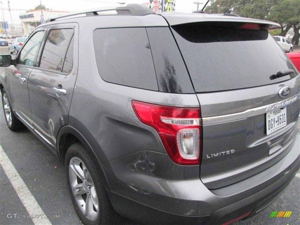 2014 Explorer Limited - Sterling Gray / Charcoal Black photo #5