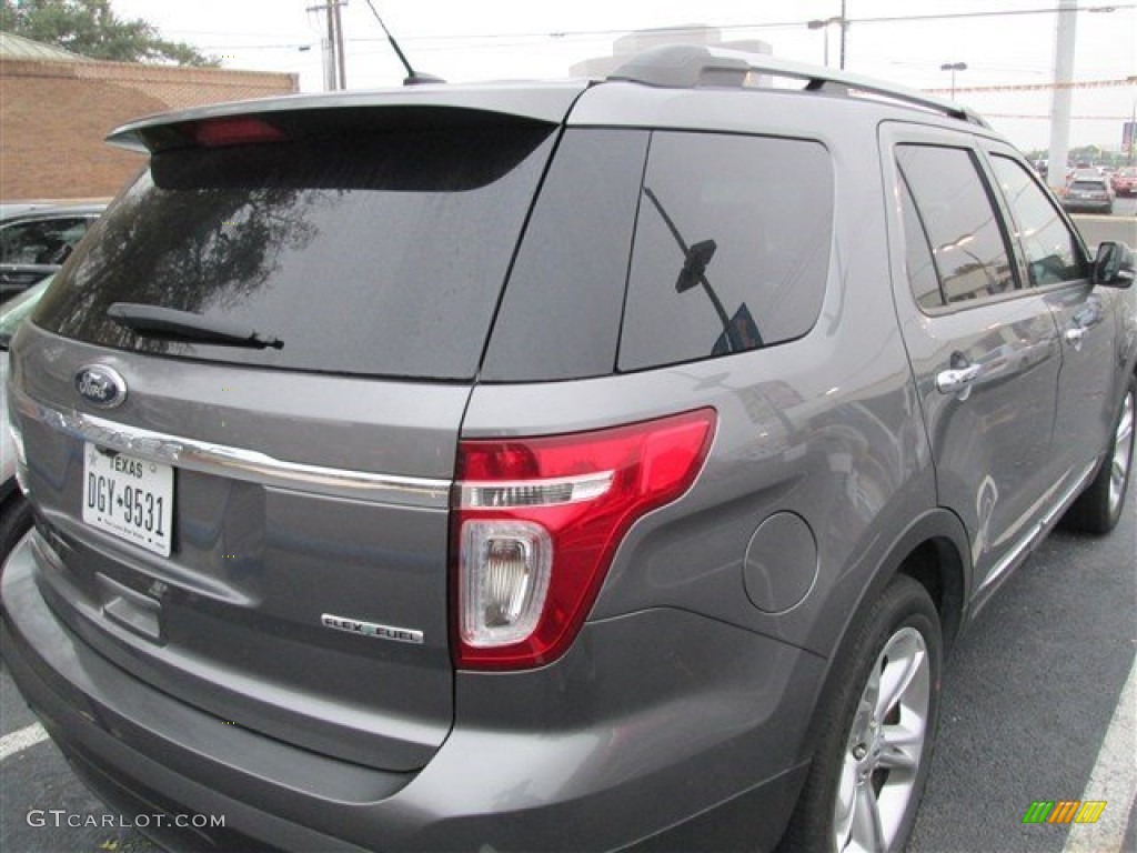 2014 Explorer Limited - Sterling Gray / Charcoal Black photo #6