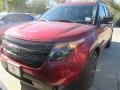 2015 Ruby Red Ford Explorer Sport 4WD  photo #2