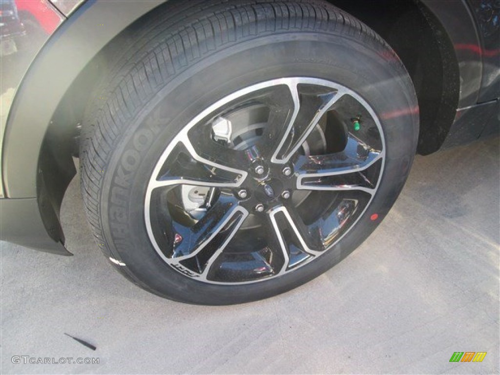 2015 Explorer Sport 4WD - Magnetic / Sport Charcoal Black photo #4