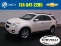 White Diamond Tricoat 2015 Chevrolet Equinox LT AWD