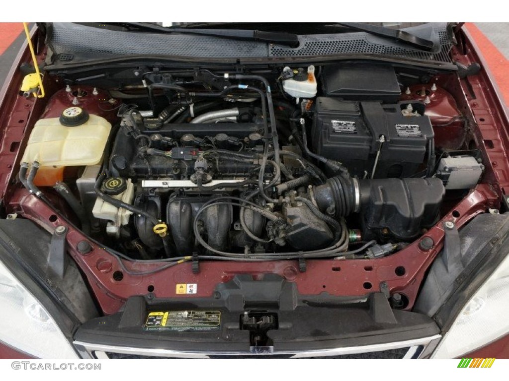 2006 Ford Focus ZX4 SES Sedan 2.0L DOHC 16V Inline 4 Cylinder Engine Photo #99614688