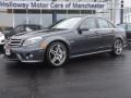 2010 Steel Grey Metallic Mercedes-Benz C 63 AMG  photo #1