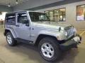 Billet Silver Metallic 2014 Jeep Wrangler Sahara 4x4