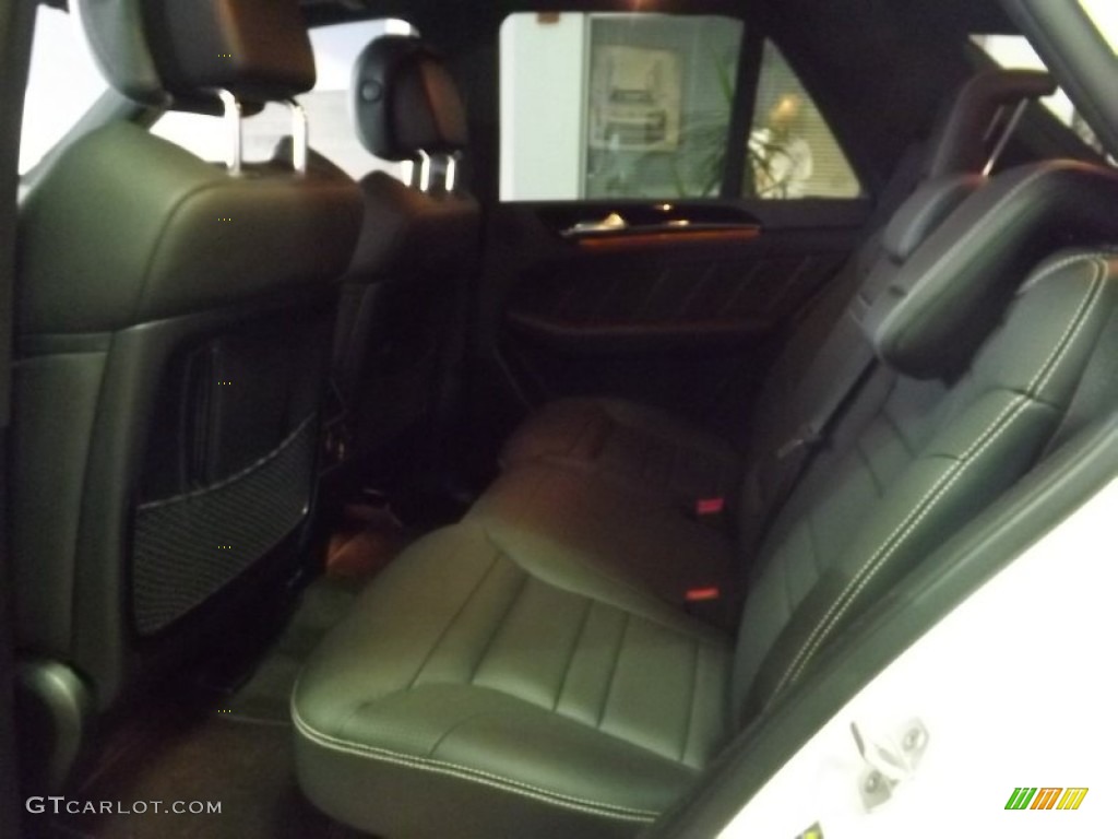 designo Black Interior 2015 Mercedes-Benz ML 63 AMG Photo #99615411