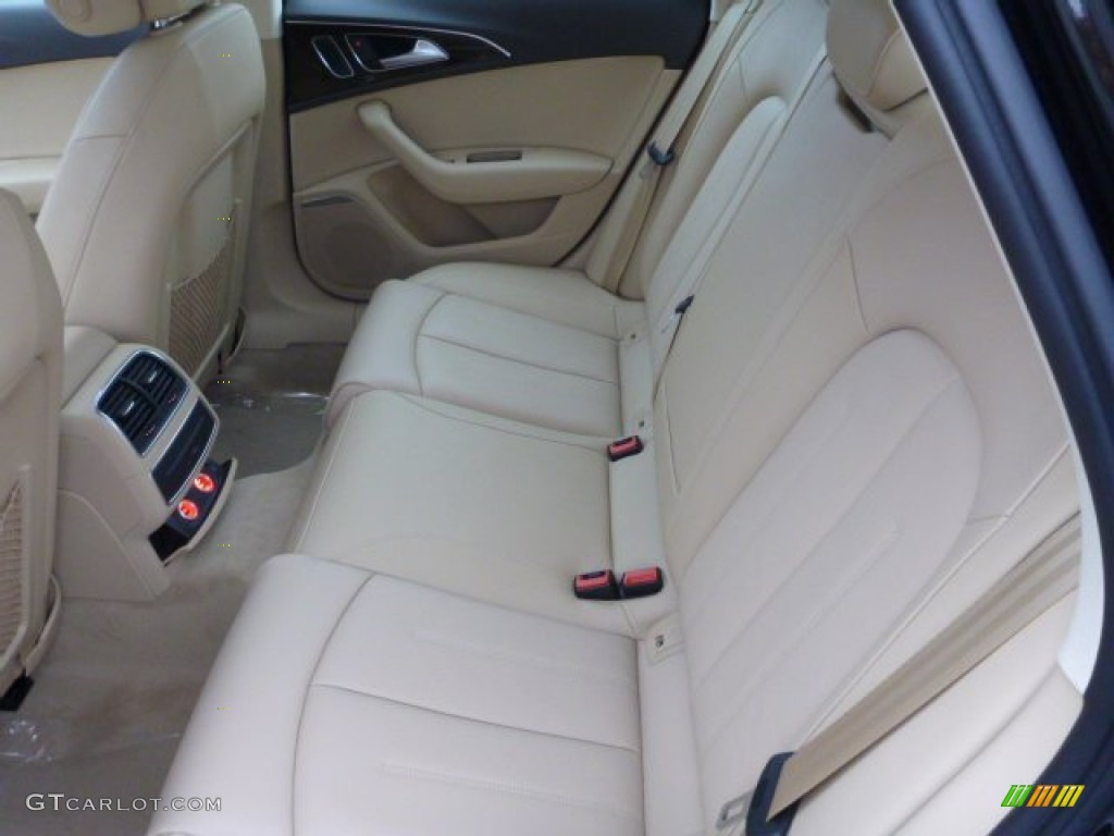 2015 A6 2.0T Premium Plus quattro Sedan - Havanna Black Metallic / Velvet Beige photo #9