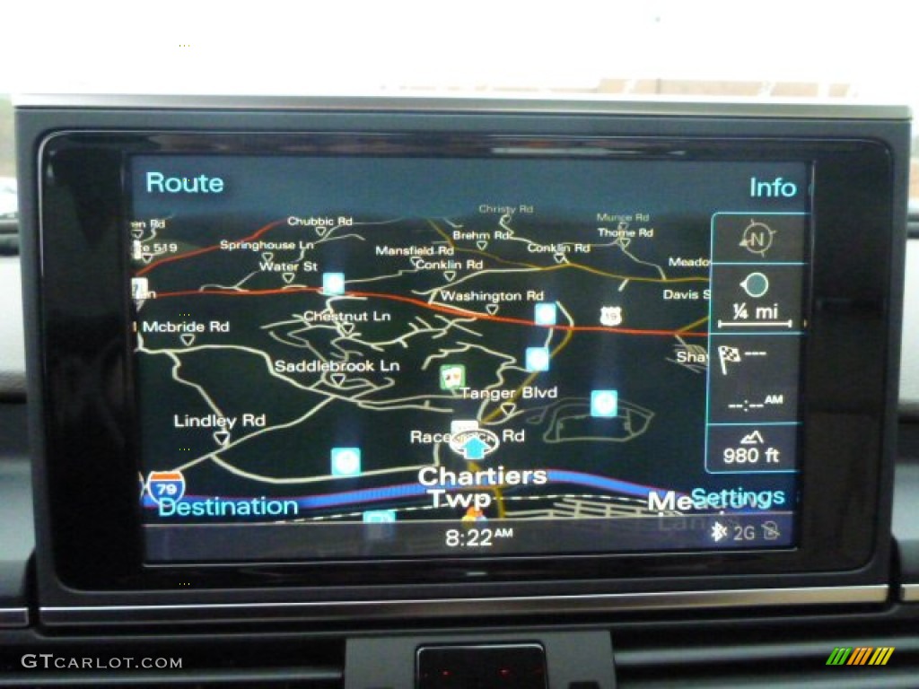 2015 A6 2.0T Premium Plus quattro Sedan - Havanna Black Metallic / Velvet Beige photo #13
