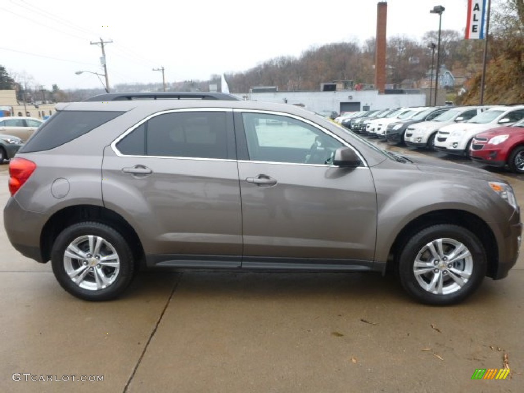 Espresso Brown Metallic 2011 Chevrolet Equinox LT AWD Exterior Photo #99616557