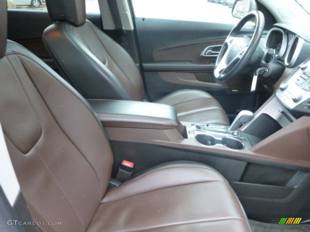 2011 Equinox LT AWD - Espresso Brown Metallic / Brownstone/Jet Black photo #13