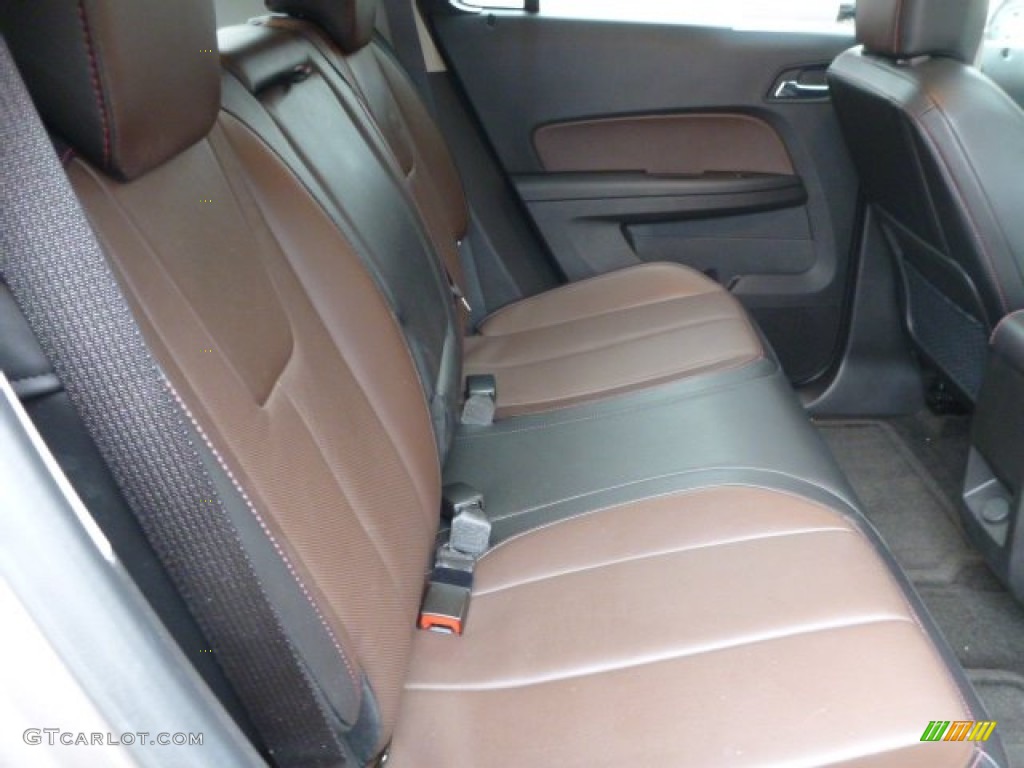 2011 Equinox LT AWD - Espresso Brown Metallic / Brownstone/Jet Black photo #14