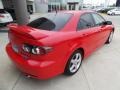 2008 Volcanic Red Mazda MAZDA6 i Sport Sedan  photo #7