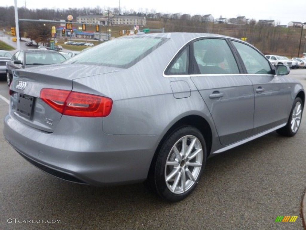 2015 A4 2.0T Premium Plus quattro - Tornado Gray Metallic / Black photo #4