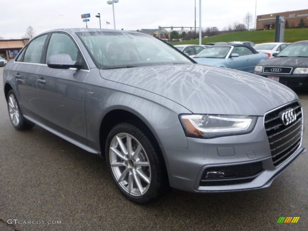 2015 A4 2.0T Premium Plus quattro - Tornado Gray Metallic / Black photo #5