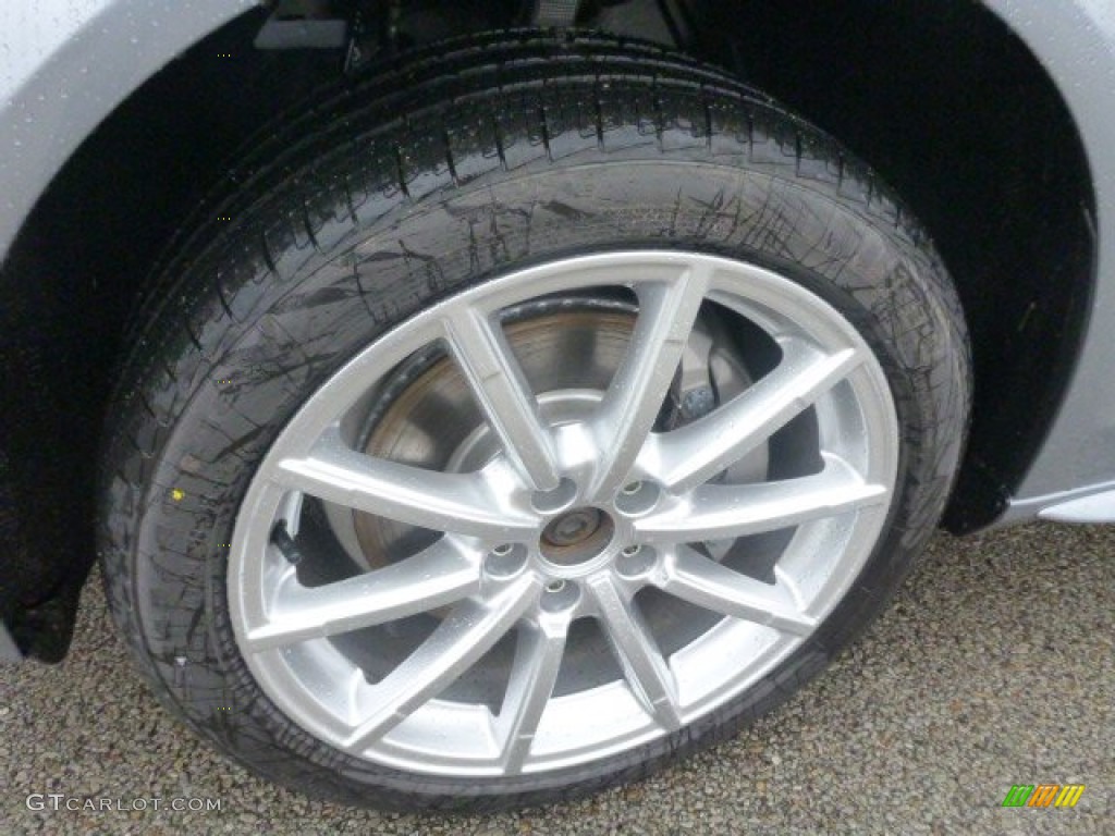 2015 A4 2.0T Premium Plus quattro - Tornado Gray Metallic / Black photo #7
