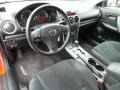 Black 2008 Mazda MAZDA6 i Sport Sedan Interior Color