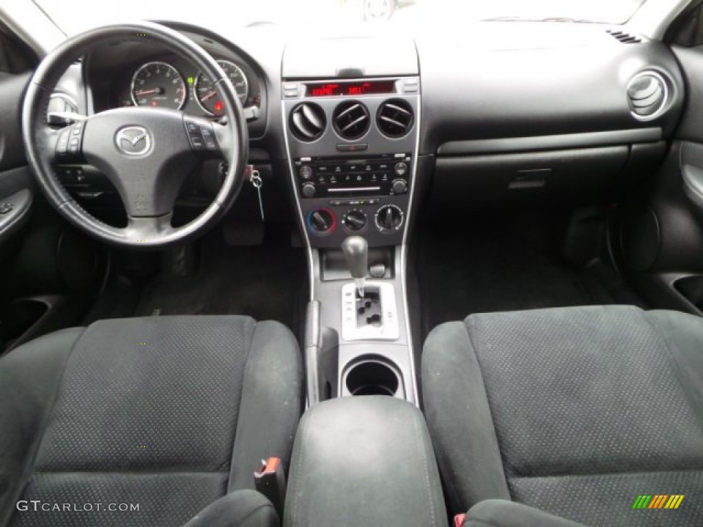 2008 MAZDA6 i Sport Sedan - Volcanic Red / Black photo #32