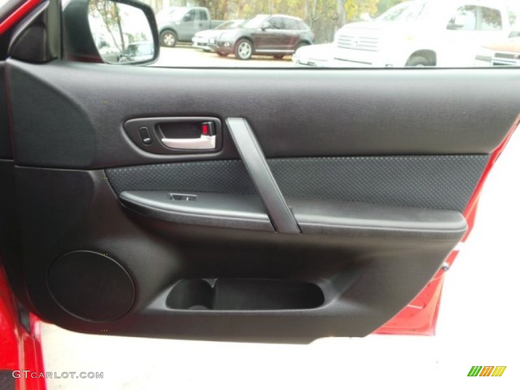 2008 MAZDA6 i Sport Sedan - Volcanic Red / Black photo #37