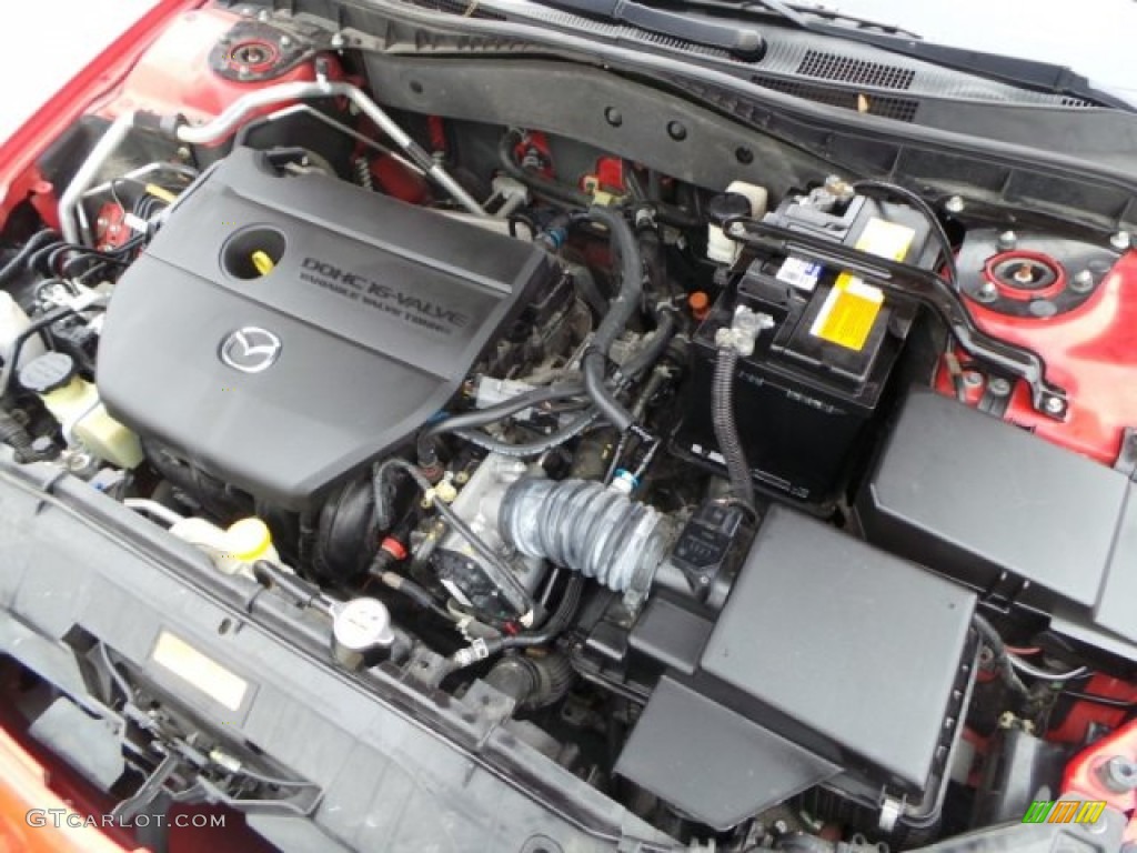 2008 MAZDA6 i Sport Sedan - Volcanic Red / Black photo #41