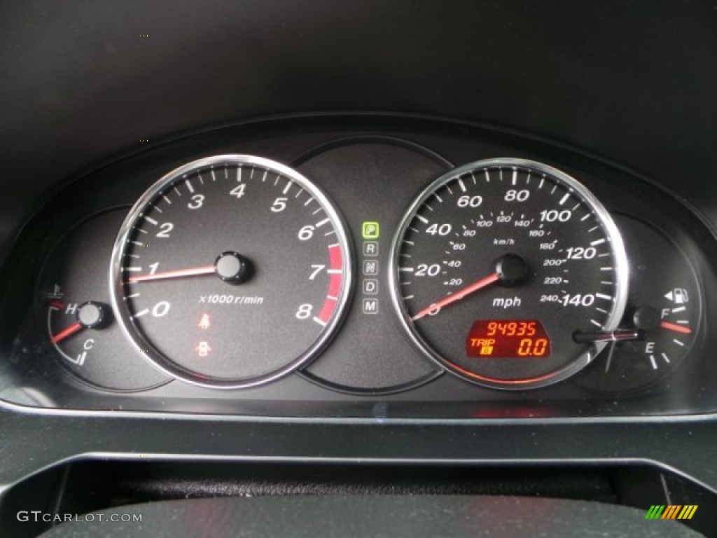 2008 MAZDA6 i Sport Sedan - Volcanic Red / Black photo #42