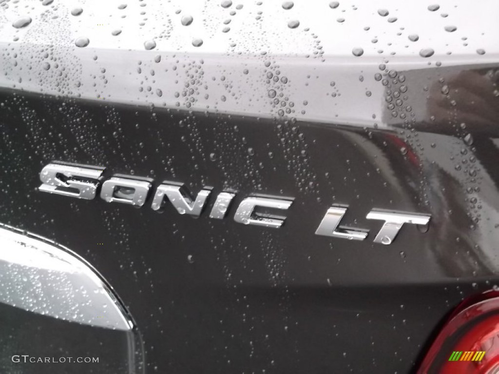 2015 Sonic LT Sedan - Mocha Bronze Metallic / Jet Black/Dark Titanium photo #7