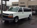 Summit White - Express 3500 Passenger Extended LT Photo No. 2