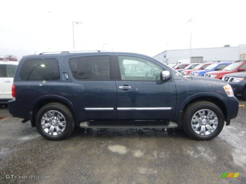Arctic Blue Metallic 2015 Nissan Armada Platinum 4x4 Exterior Photo #99619698