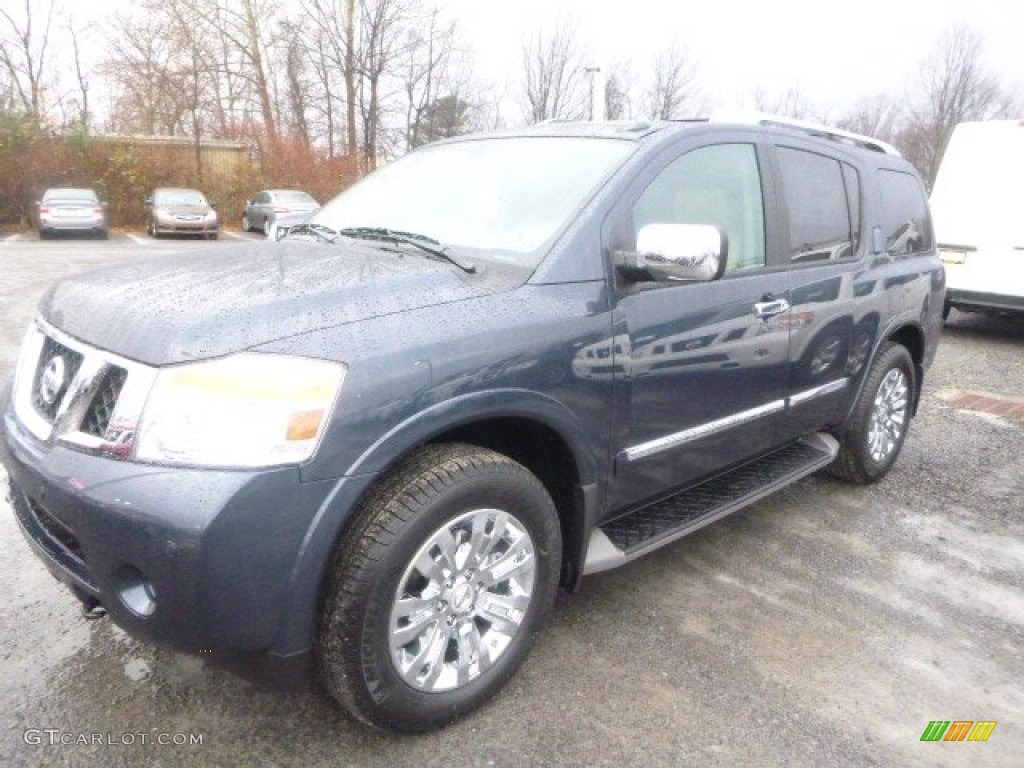 Arctic Blue Metallic 2015 Nissan Armada Platinum 4x4 Exterior Photo #99619791