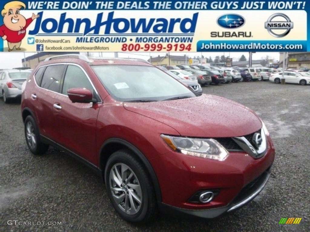 Cayenne Red Nissan Rogue