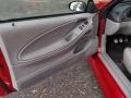 Medium Graphite 2000 Ford Mustang GT Coupe Door Panel